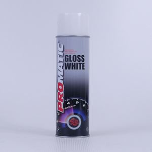 Promatic White Gloss Aerosol 500ml