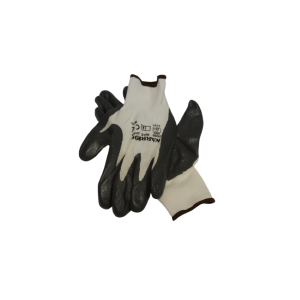 Warrior Grey Nitrile Foam Coated Glove Size 9